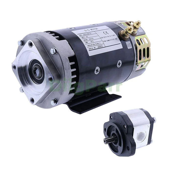 24V Electric Motor 40844GT & Hydraulic Pump 96193GT for Genie GS-1530 GS-2032 GS-2046 GS-3232 GS-4655